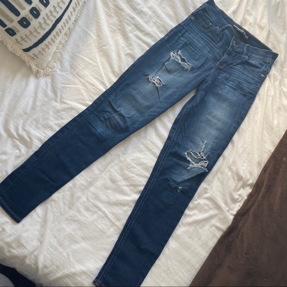 High Rise Legging Jeans - Picture 2 of 5